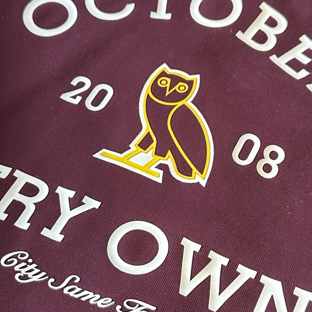 October's Very Own Maroon Hoodie - Picture 2 of 3
